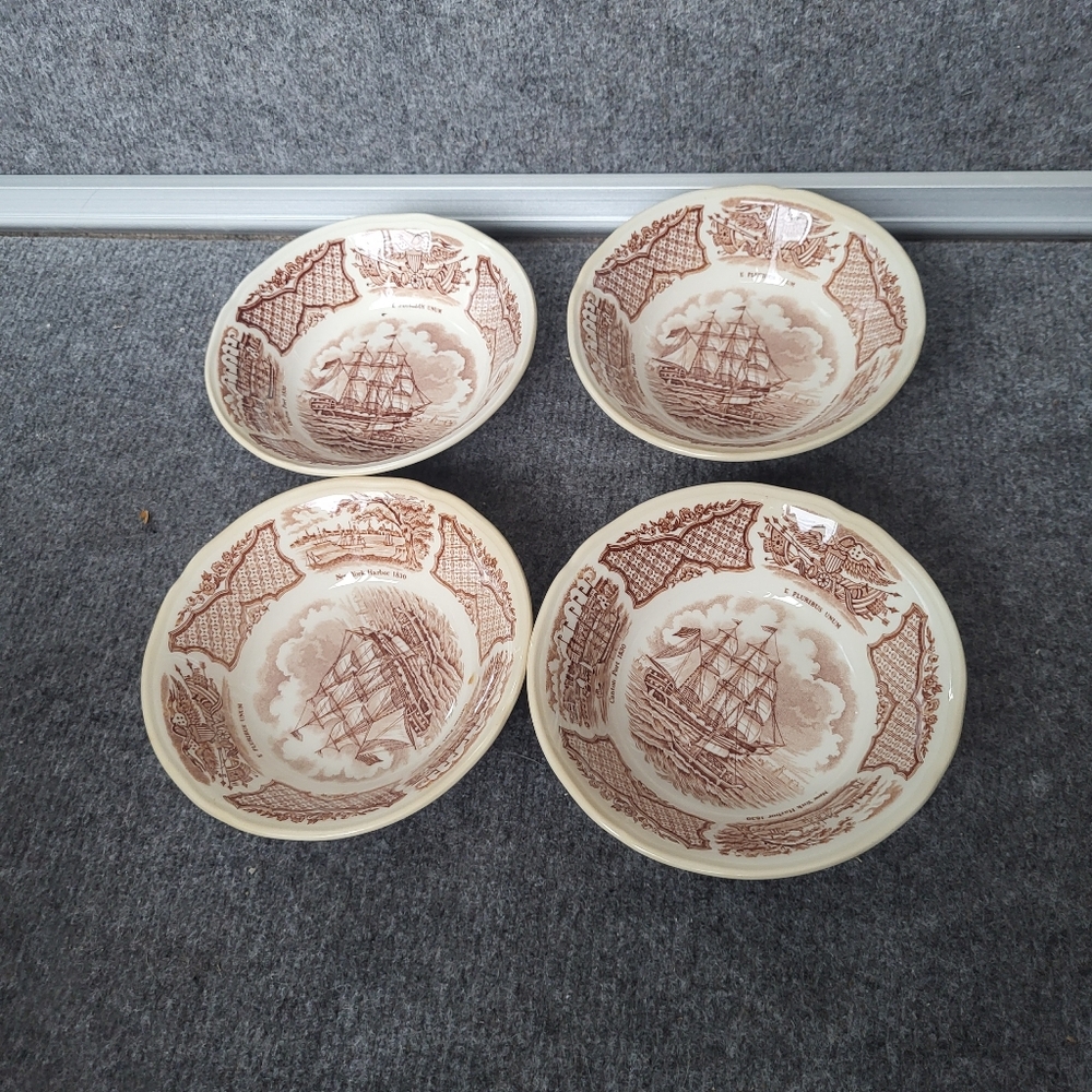 Alfred Meakin Fair Winds bowls